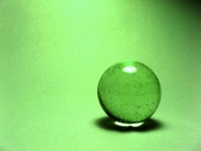 green droplet