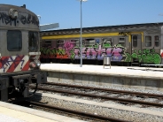 graffiti-logos-on-train